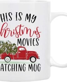 Christmas Gifts, This is My Christmas Movies Watching Mug, in Decorative Box