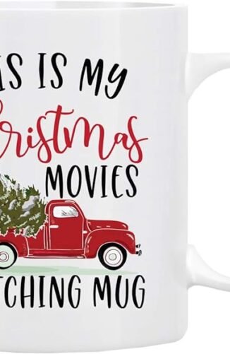 Christmas Gifts, This is My Christmas Movies Watching Mug, in Decorative Box